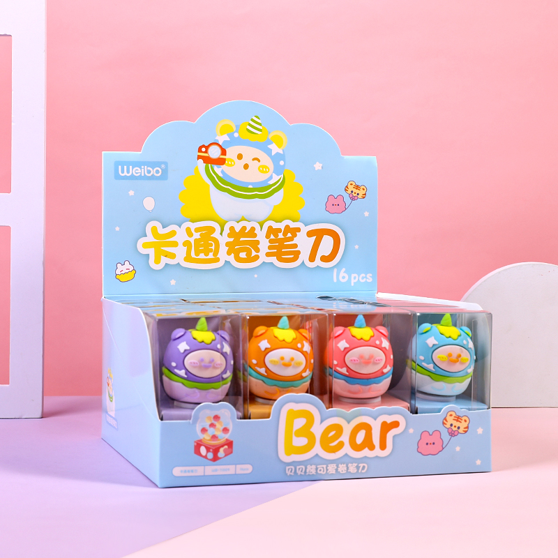 New Weibo Stationery creative and cute hand-shaped unicorn cartoon pencil sharpeners are available for wholesale from the manufacturer