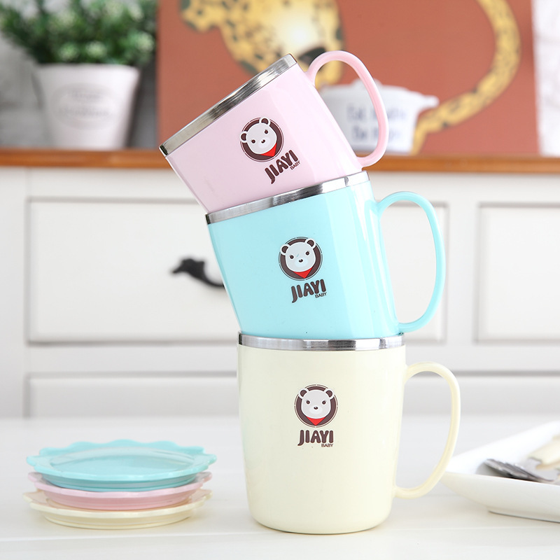 304 stainless steel insulated children's water cup