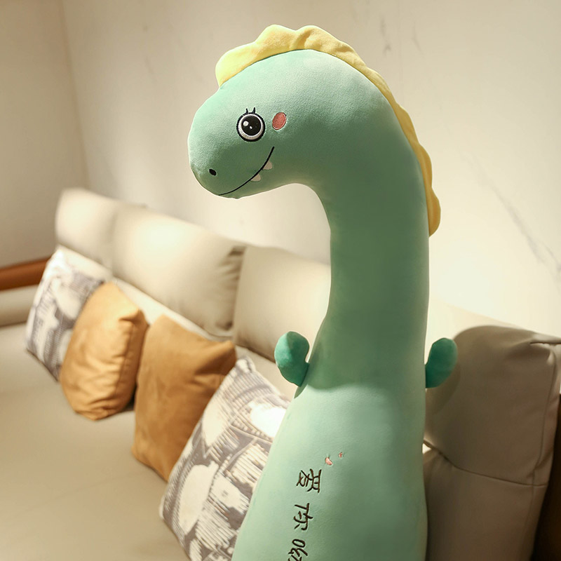 2022 New long-necked dinosaur plush toy, a cute birthday gift for boys and girls' bedrooms, 40m in size details Picture