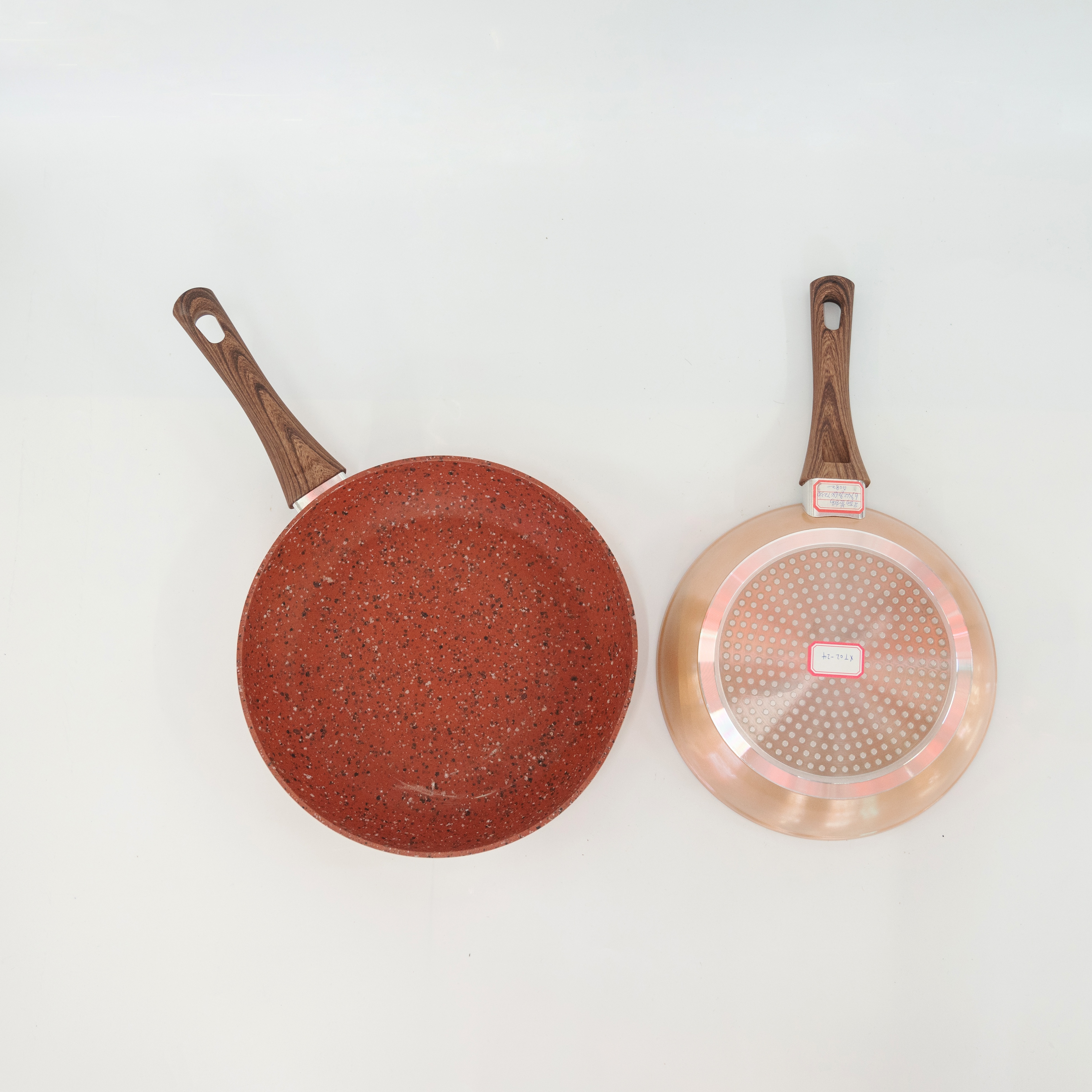 Maifan Stone gift box cookware set, three-piece combination set, event gift pot, flat-bottomed non-stick pan, large spoon manufacturer Specification image