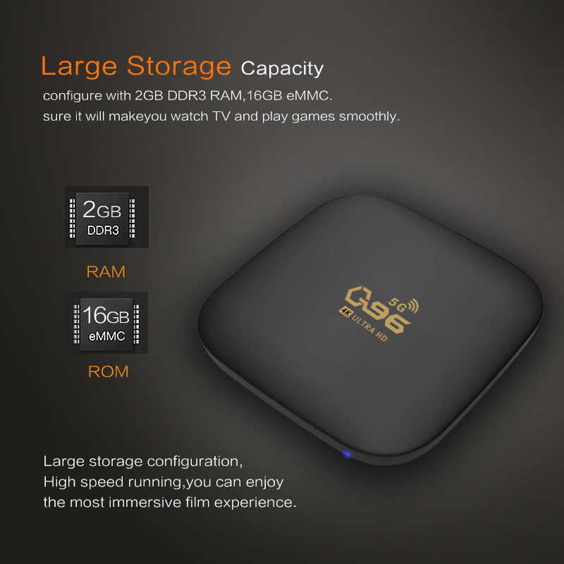 Q96 Foreign Trade Android tv box, Network TV set-top Box, TV Box, network set-top box, TV Box, exclusively for cross-border e-commerce Item Picture