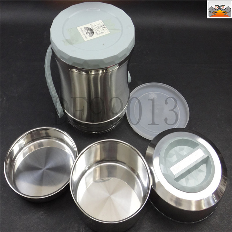 DF99013 Little Waist Pot, stainless steel pot, Double-layer vacuum compartmentalized insulated lunch box, Multi-layer bento box, anti-overflow stainless steel insulated DF TRADING HOUSE Application Scenario