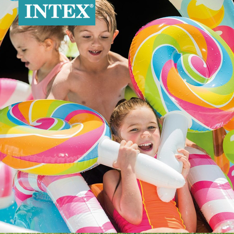 INTEX /充气水池/充气玩具白底实物图