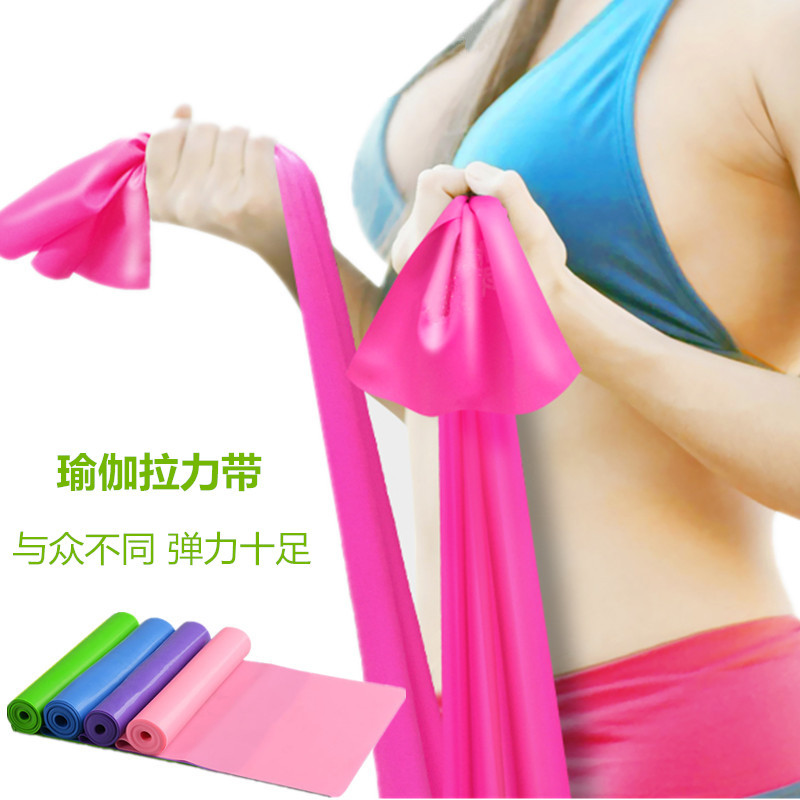 Yoga resistance band and elastic band details Picture