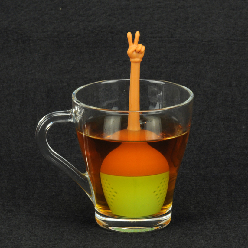 手指泡茶器/泡茶工具系列/胜利滤茶器细节图