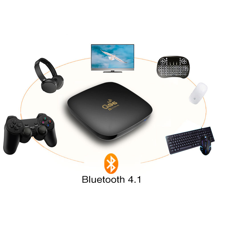 Q96 Foreign Trade Android tv box, Network TV set-top Box, TV Box, network set-top box, TV Box, exclusively for cross-border e-commerce details Picture