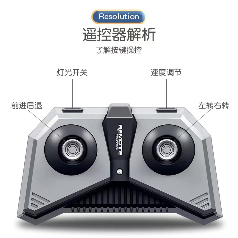 Cross-border remote control car, 2.4G football car, shoes, competition stunt car, children's toys, lights, RC competitive sports racing car Item Picture