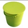 加厚塑料收纳桶带盖可坐人洗澡凳幼儿园储物桶大号钓鱼桶洗车水桶图