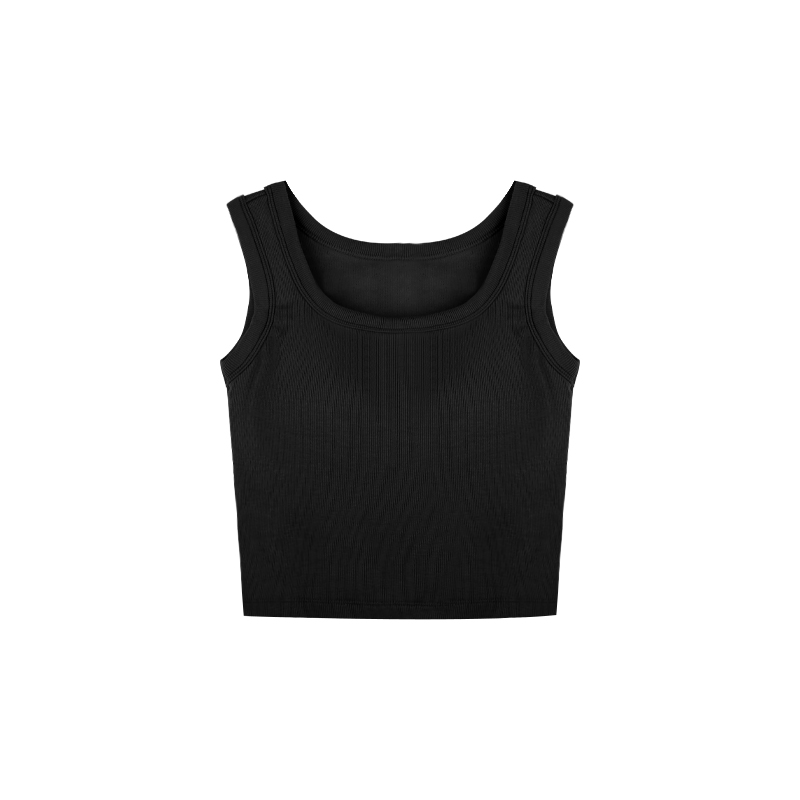A fleece and thickened halter top for women to wear on the outside is warm and beautiful for the back in autumn and winter. It can be paired with a fitted sleeveless base top inside Item Picture