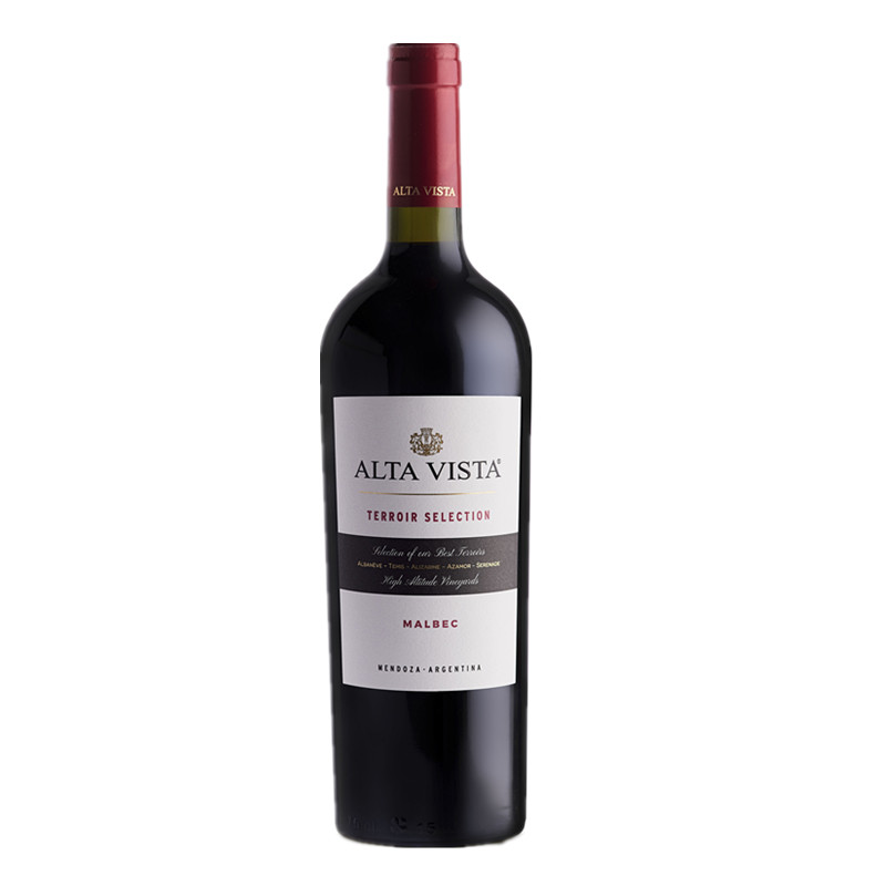 阿根廷阿尔塔维斯塔风土精选马尔贝克干红葡萄酒进口包装原瓶详情图1