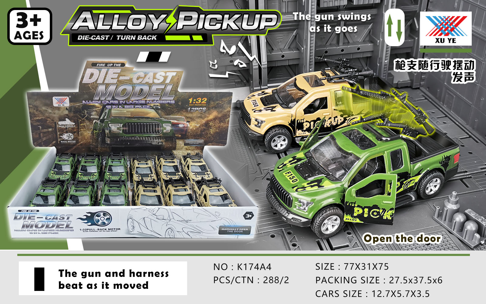 New military pickup truck details Picture