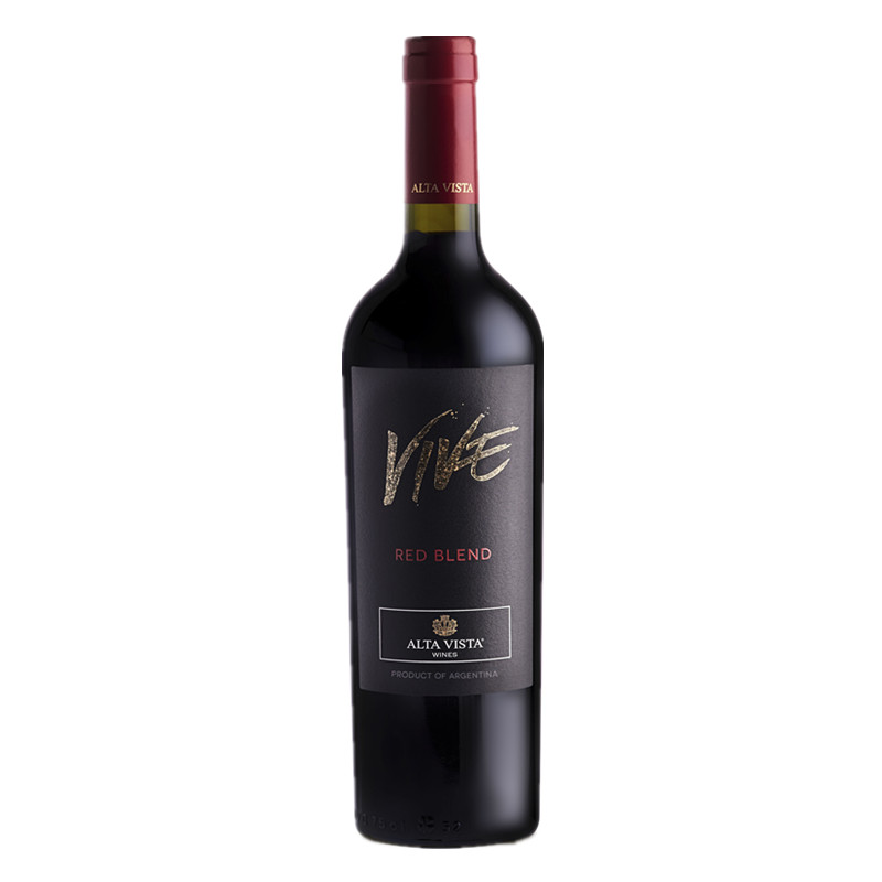 阿尔塔维斯塔威乐混酿干红葡萄酒阿根廷原瓶进口红酒图