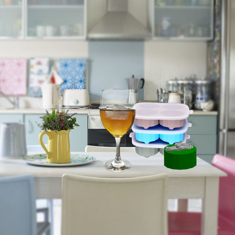 大鳄鱼冰球 /硅胶冰格/圆形冰格细节图