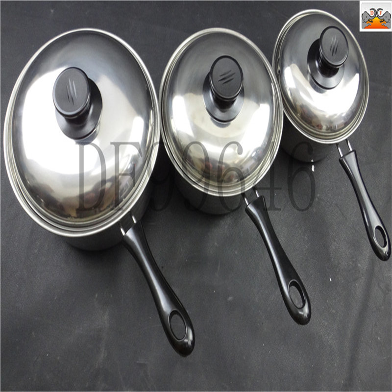 DF99646 Single-handle single-bottom milk pot three-piece set DF TRADING HOUSE