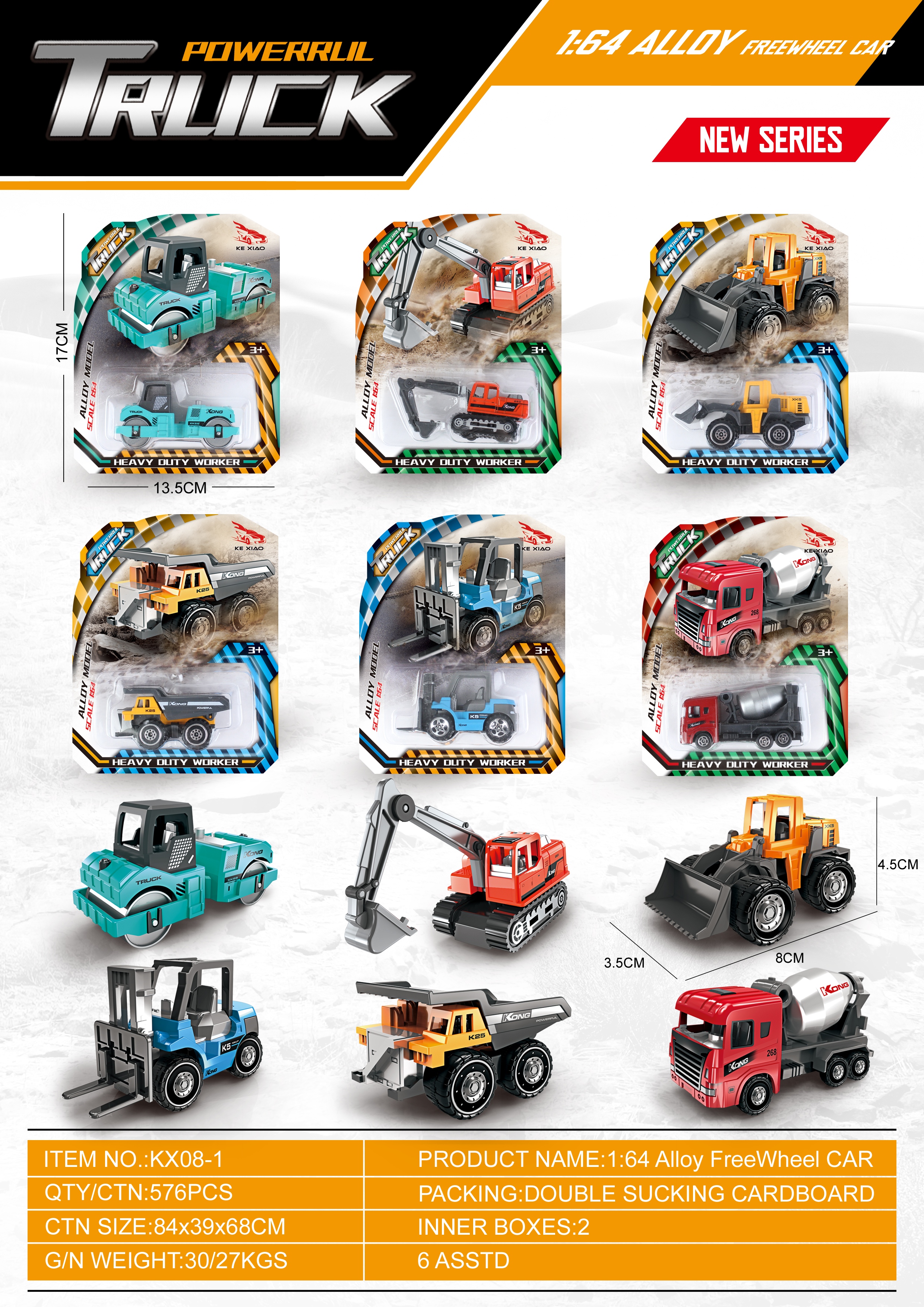 New cartoon alloy engineering vehicle details Picture