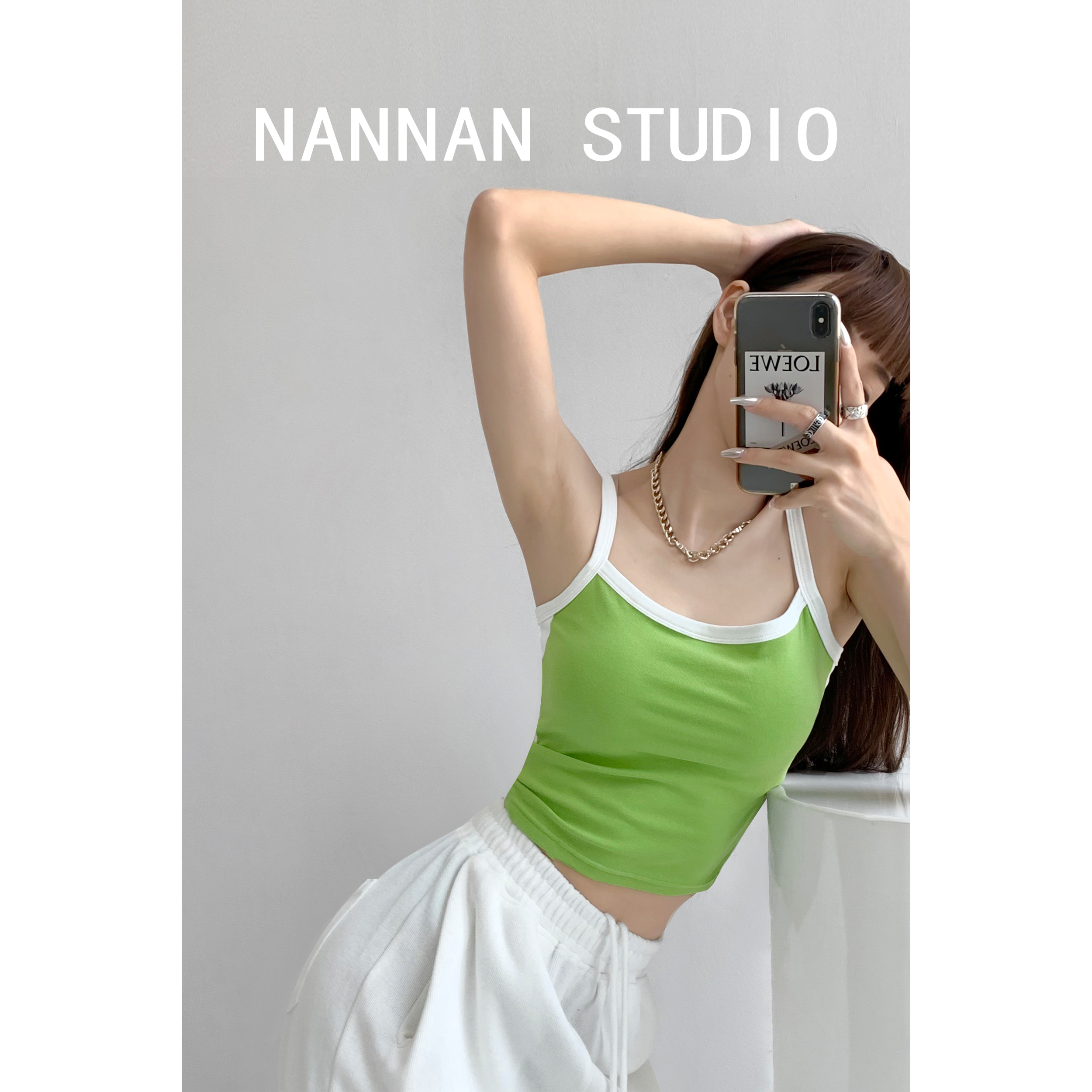 女士背心实物图