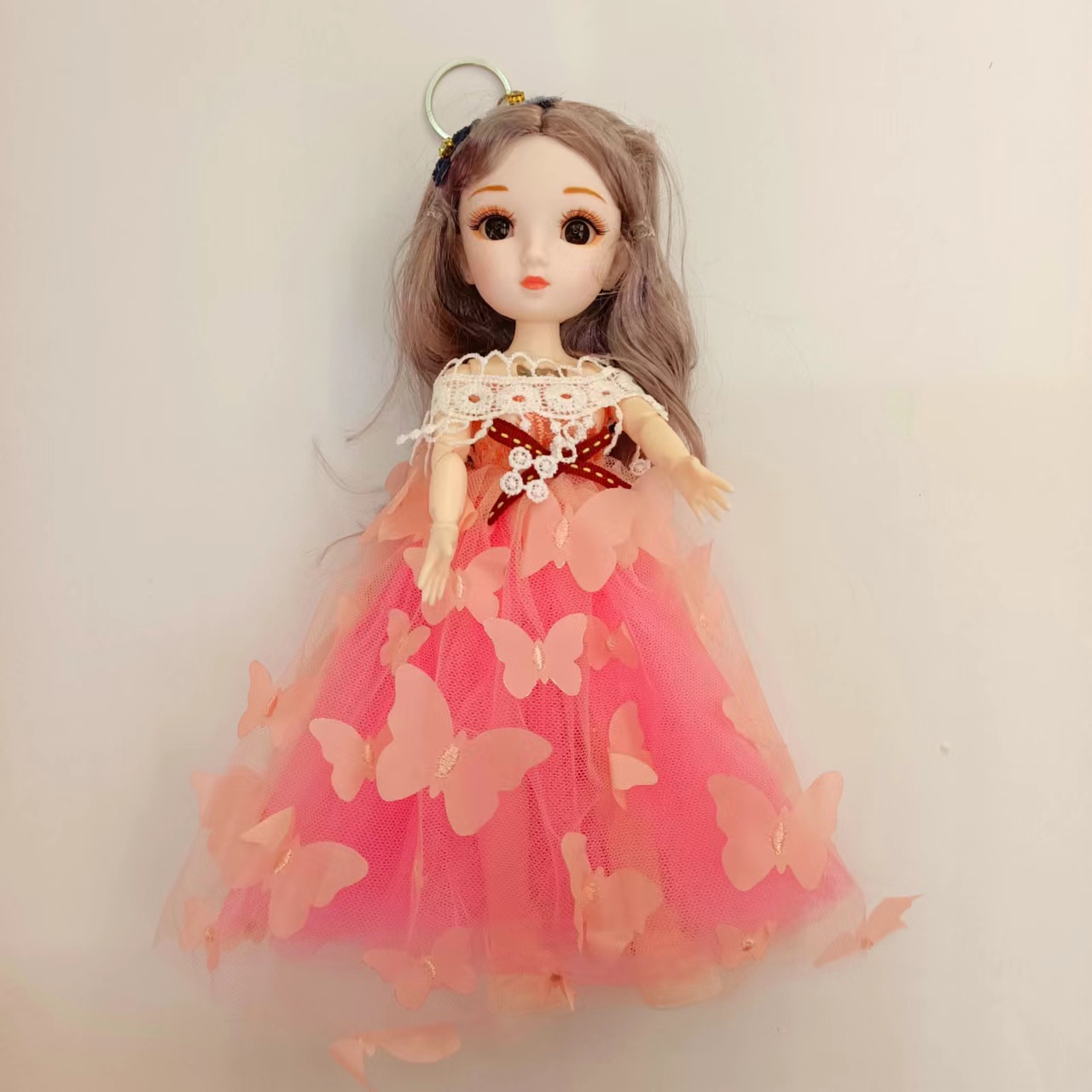 精致好看芭妮比仿真婚纱裙唯美可爱小礼品玩具漂亮的关节娃娃