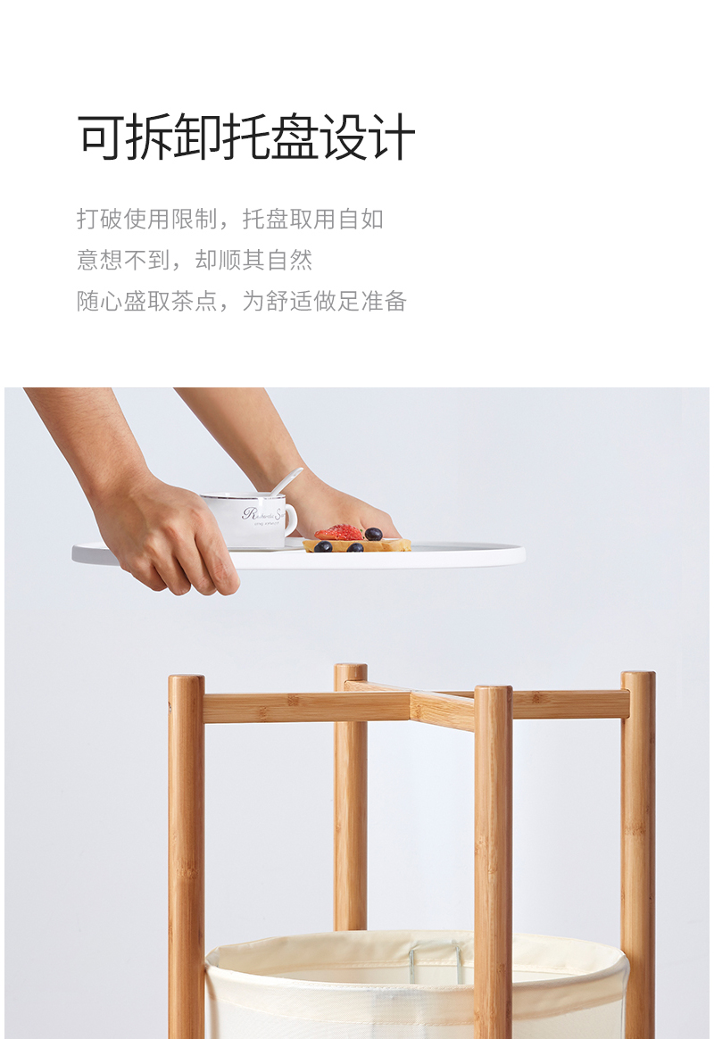 竹家具/小茶几/小圆桌产品图