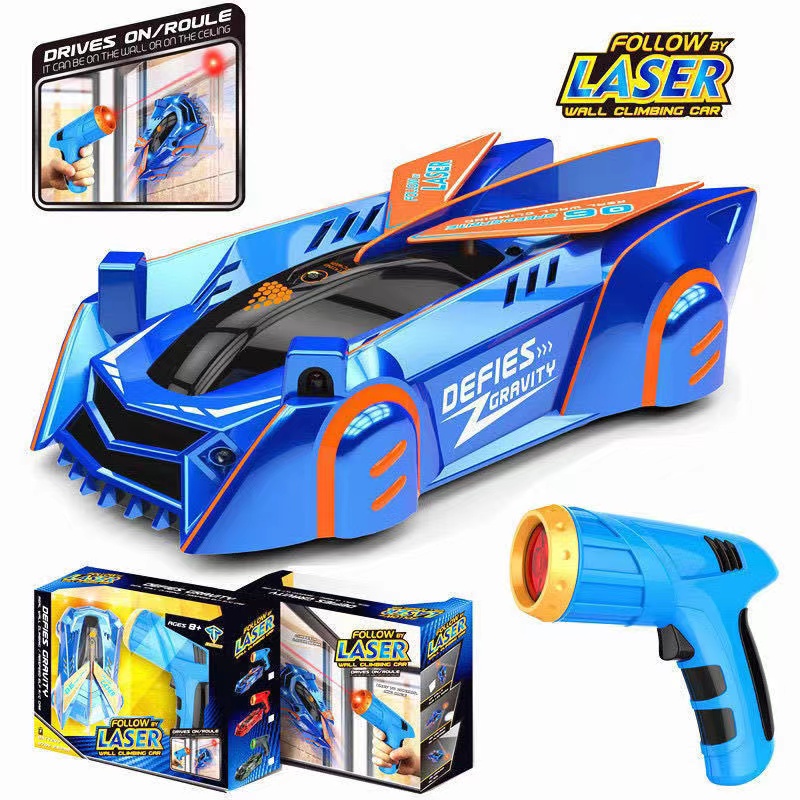 Cross-border exclusive infrared sensor light chasing wall-climbing car, watch, remote control stunt car, Chenghai children's toys Specification image