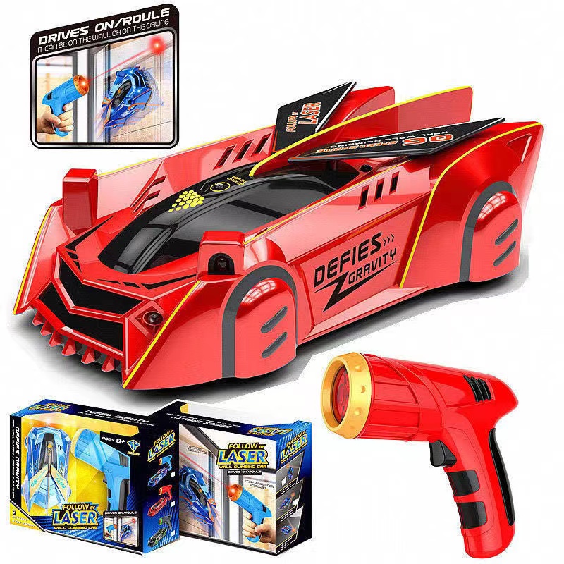 Cross-border exclusive infrared sensor light chasing wall-climbing car, watch, remote control stunt car, Chenghai children's toys details Picture