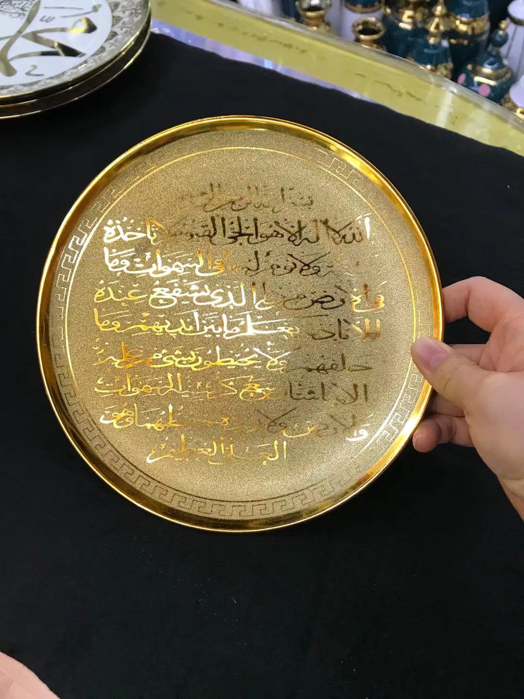 Ceramic Aven plate ornament Item Picture