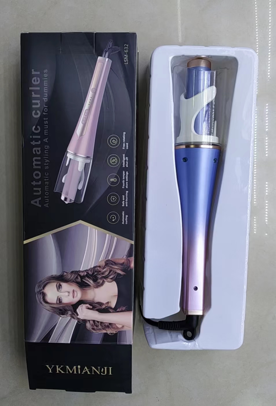 Curling iron, curling tool, home curling iron