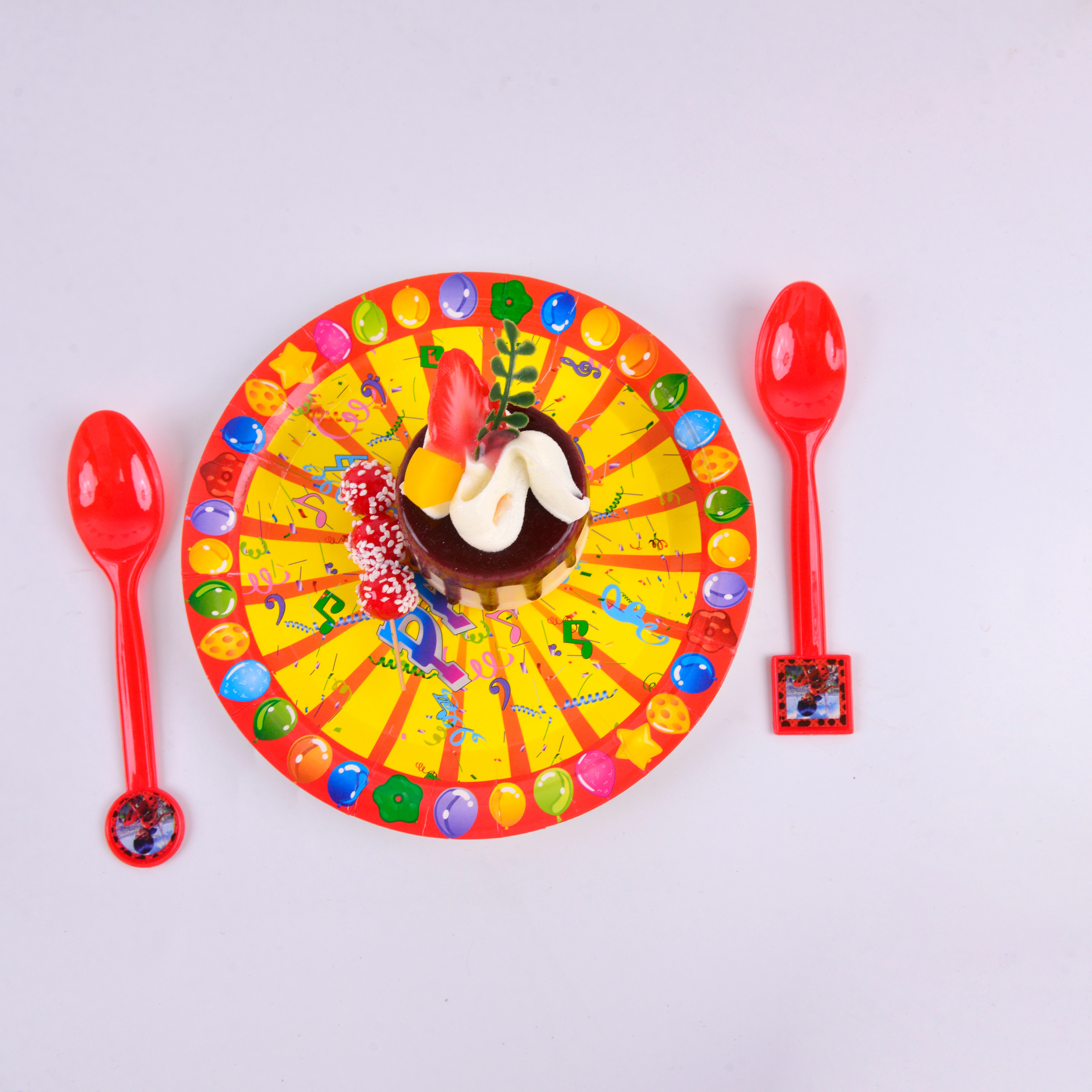 生日纸盘/派对用品/一次性盘产品图