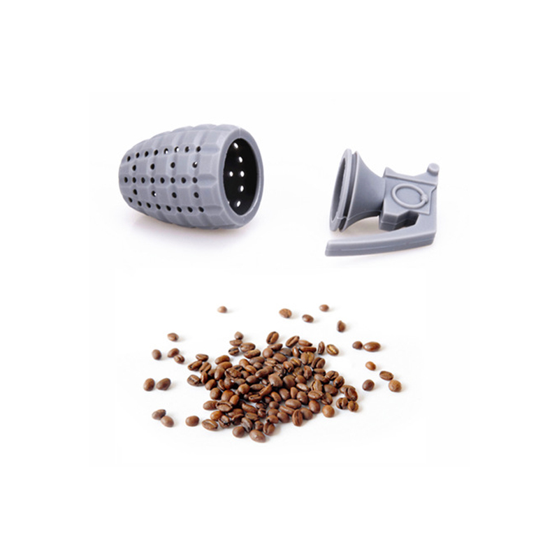 Creative "PlayerUnknown's Chicken" hand-soaked tea strainer silicone hand-soaked tea strainer simulation CS First lightning tea strainer tea set Specification image