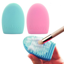 创意化妆刷洗刷蛋 brushegg 美妆刷清洁刷用品 新品硅胶鸡蛋刷日用 直销