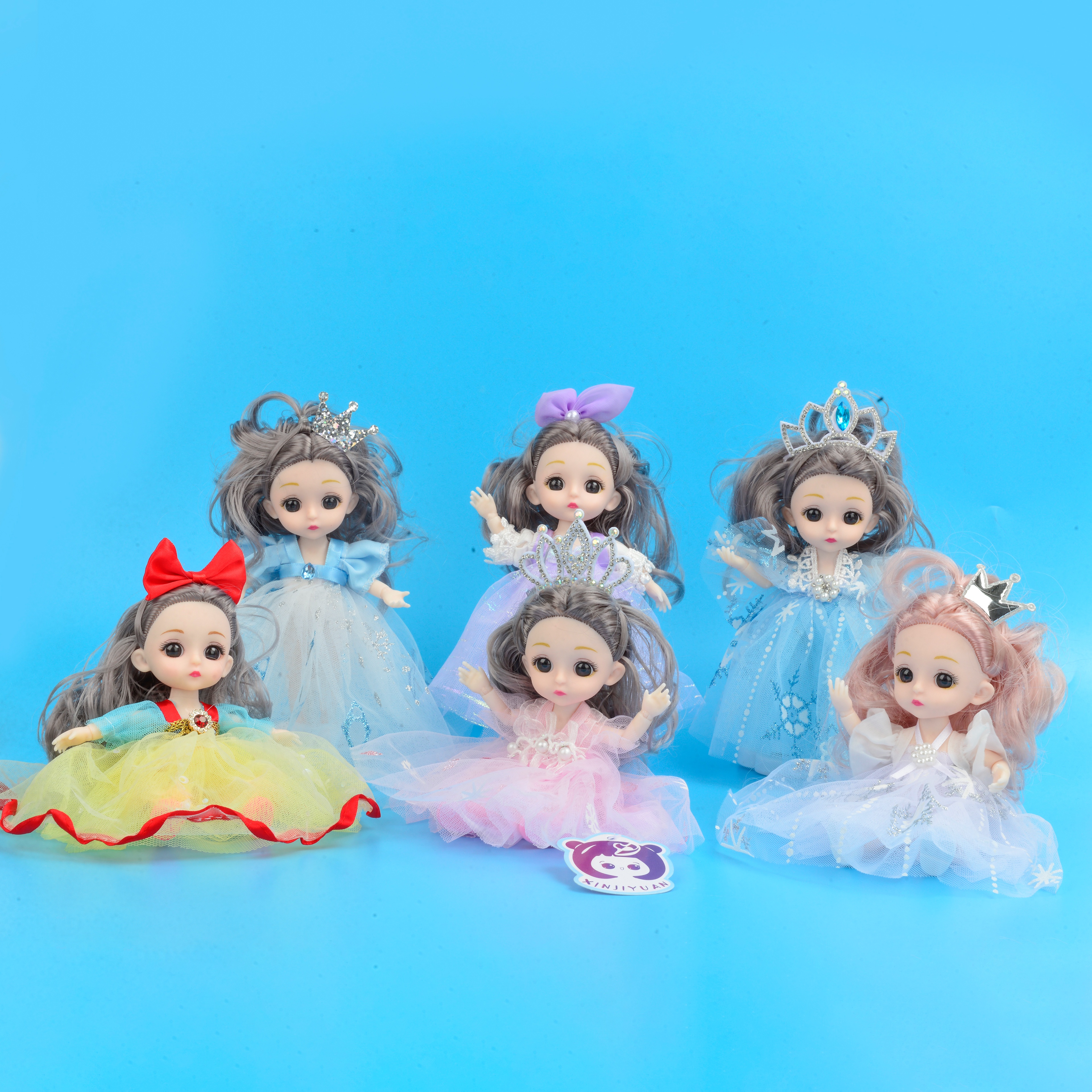 Nueva oportunidad barbie llavero set al por mayor muñecas niñas niños regalos juguetes mercado nocturno fuentes