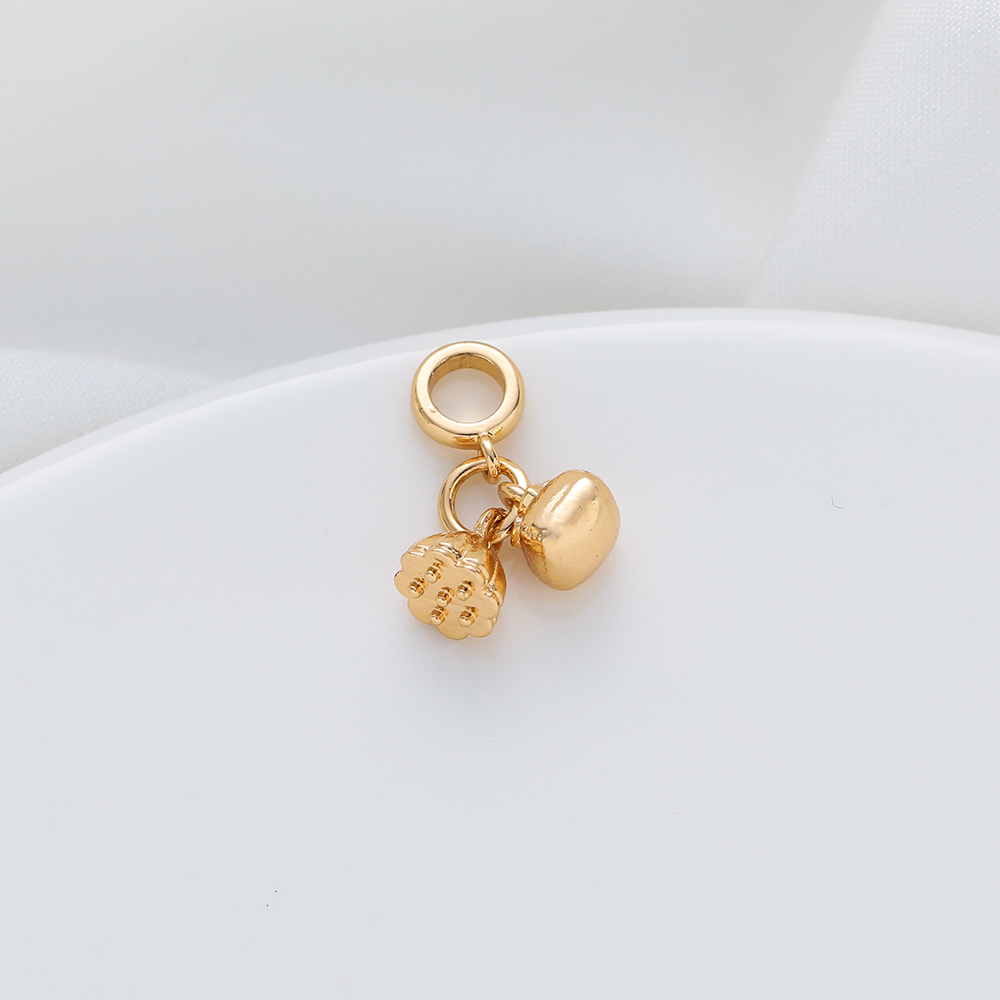 金乐配件 莲蓬事事如意项链手链吊坠挂件diy配件