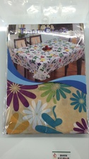 喜宴婚宴一次性塑料台布 一次家用印花桌布花色牢固仿油