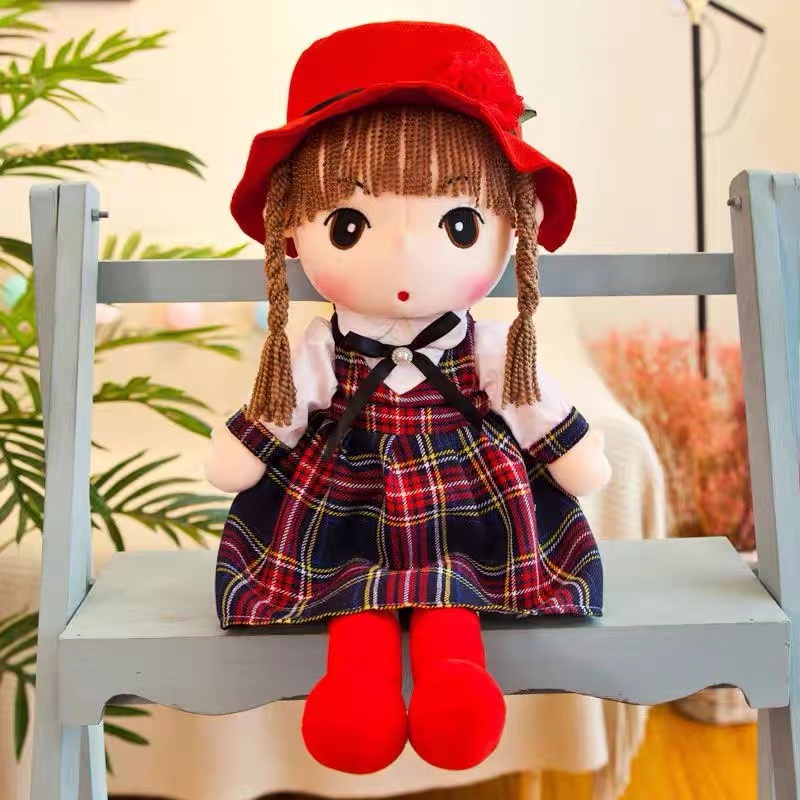 60cm Xiangyue cute Princess Doll, plush toy, doll doll, girl sleeping pillow, children's playmate details Picture