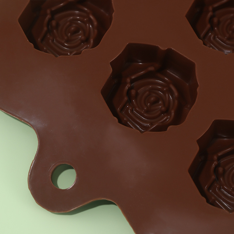 硅胶蛋糕模15连立体玫瑰花巧克力模    详情图5