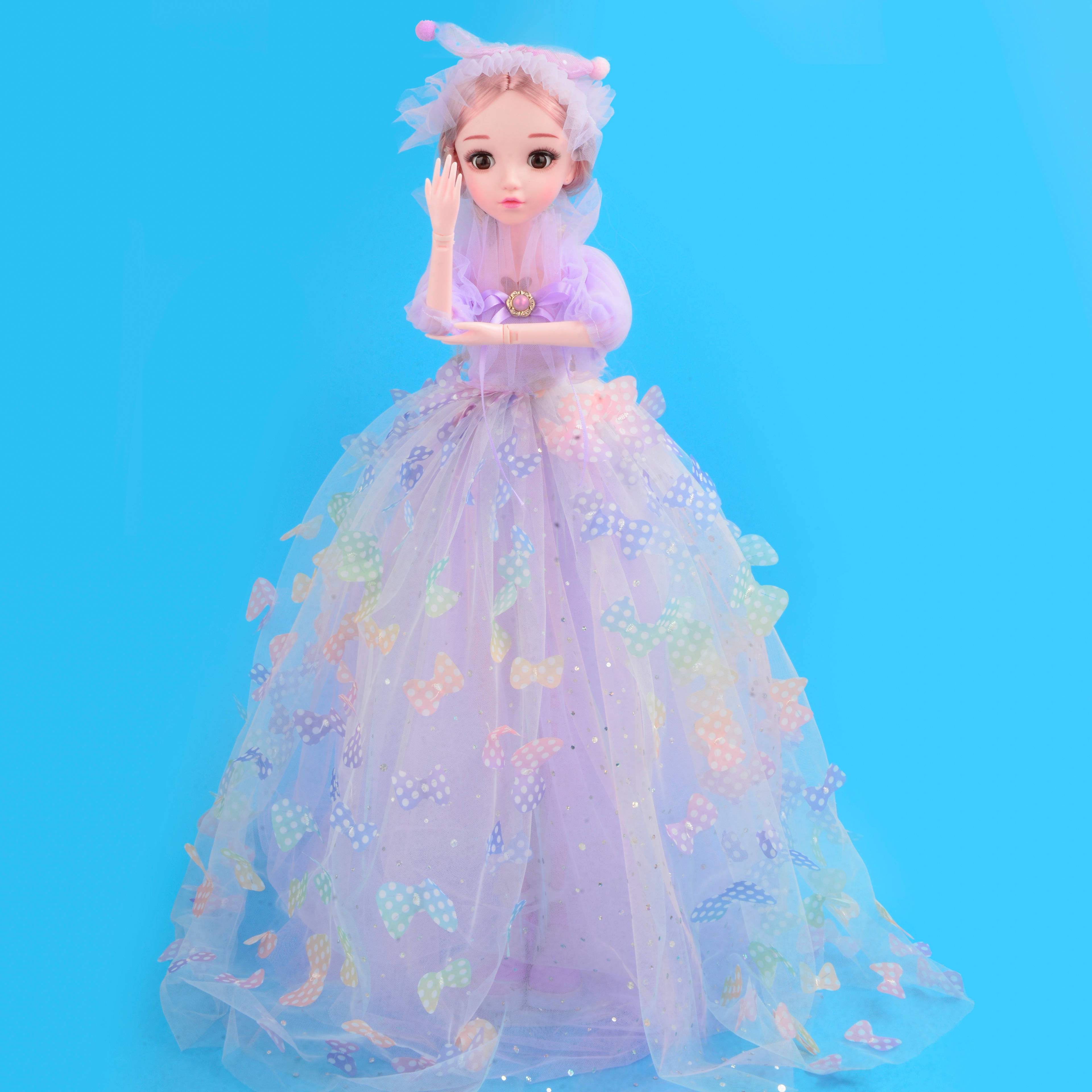 Nueva máquina 60CM barbie música inteligente parpadea fábrica transfronteriza venta al por mayor venta directa niñas juguetes moe muñecas