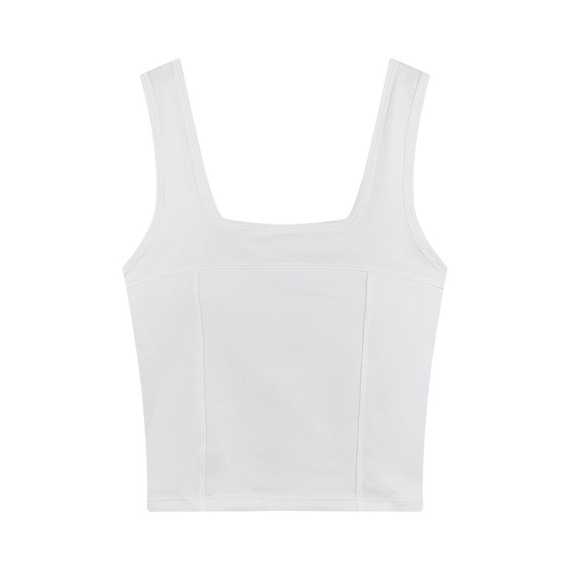 A small halter top for women, paired with a French sweet and hot girl as an inner layer and a base layer as an outer layer, is a popular 2022 top Item Picture
