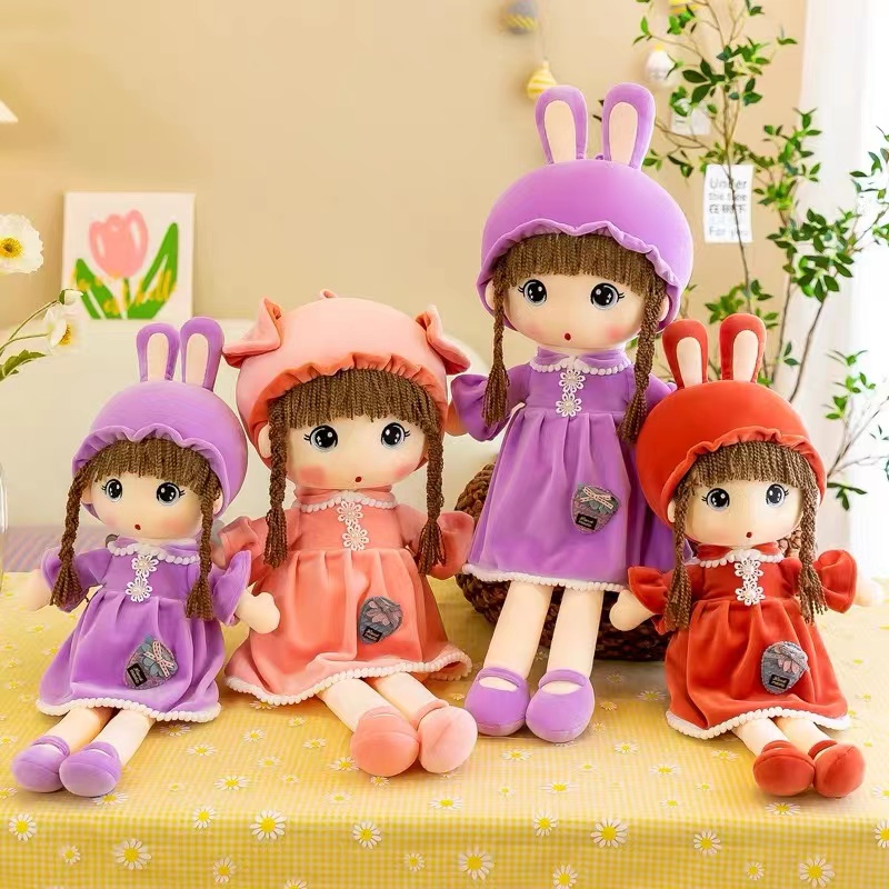 50cm Versatile Feier plush toy, doll, princess, rabbit, doll, throw pillow, children's birthday gift for girls details Picture