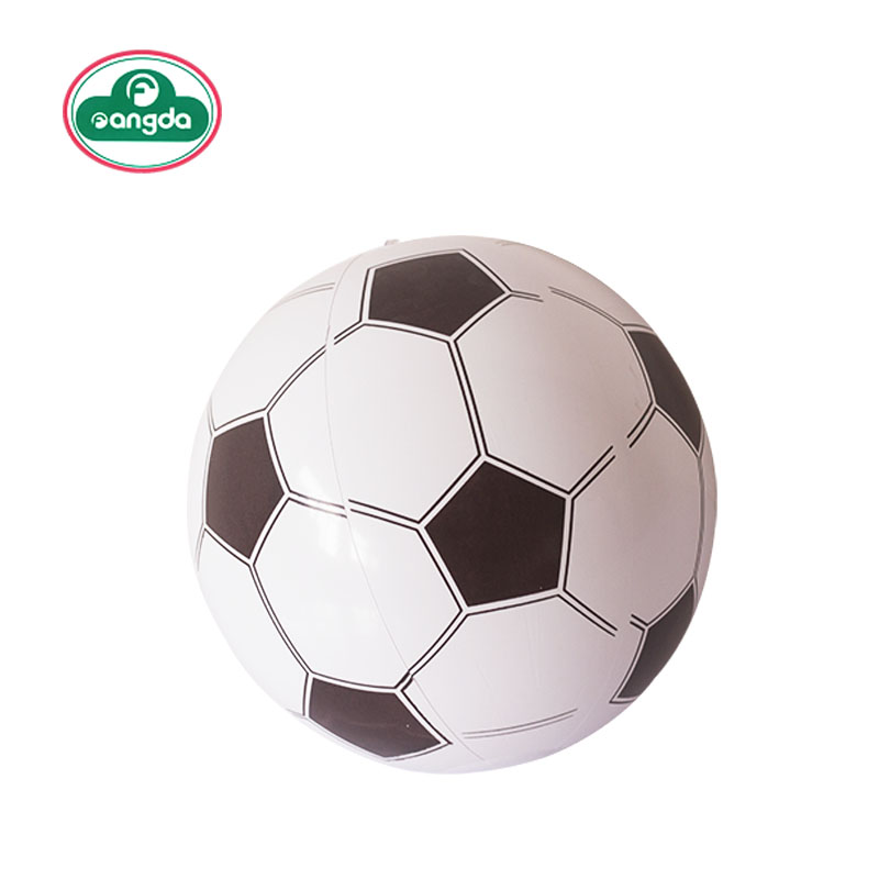 潮趣PVC充气玩具沙滩球世界杯装饰充气足球户外亲子玩具球可印刷logo