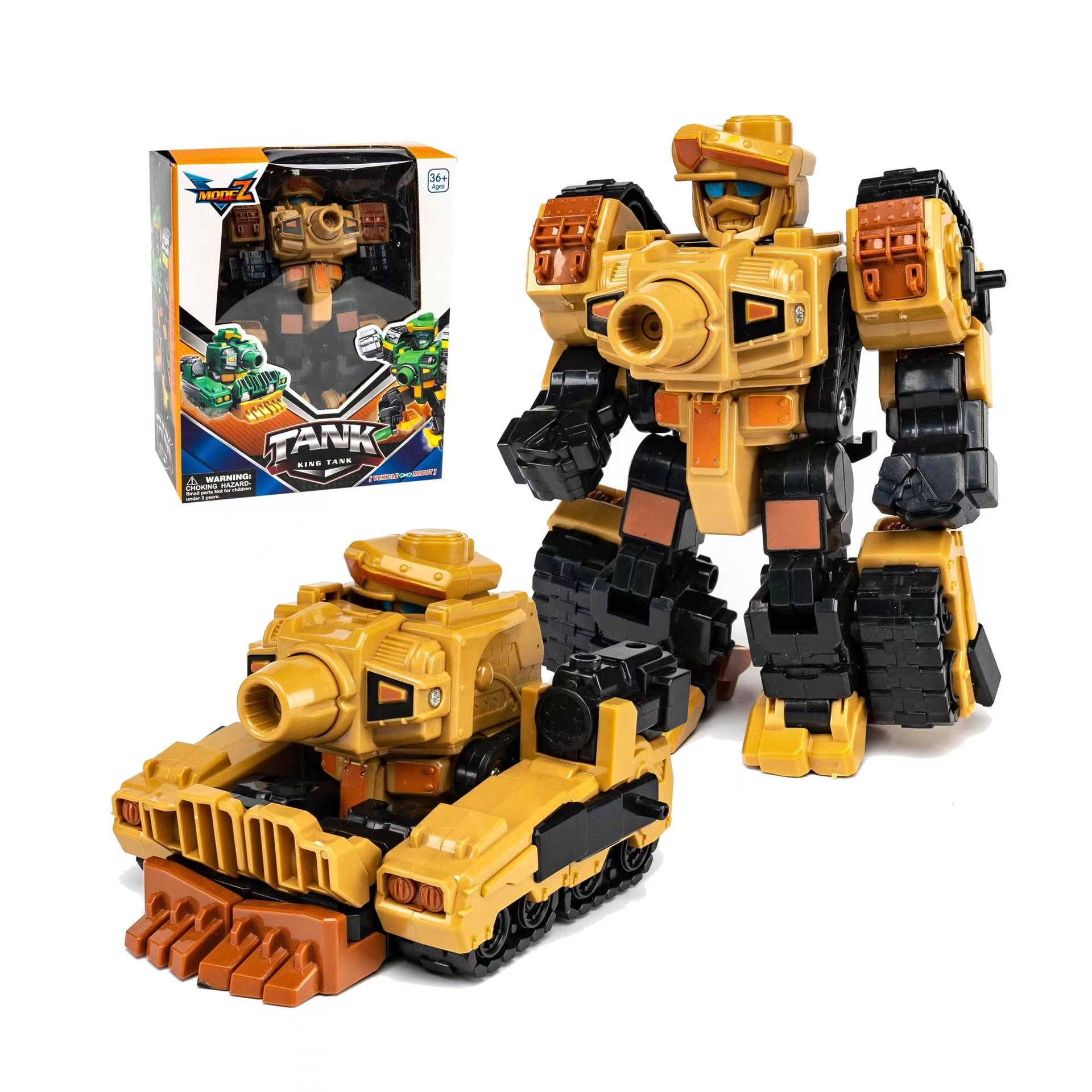 Wholesale of transformable car robots, mechs, super transformable war gods, tank aircraft models, cartoon toys, and educational boys