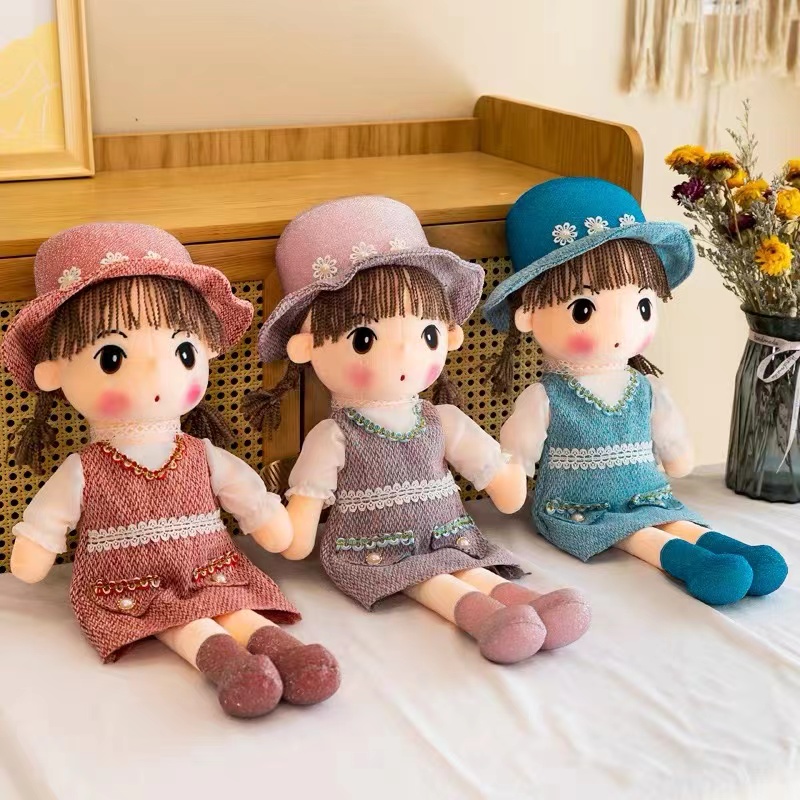 75cm cute princess Feier plush doll toy, little girl doll pillow, sleeping birthday children's gift Application Scenario