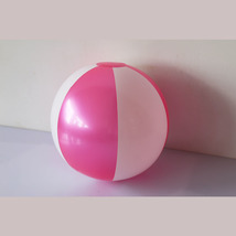 潮趣PVC充气玩具沙滩球充气珠光球户外亲子玩具球可印刷logo