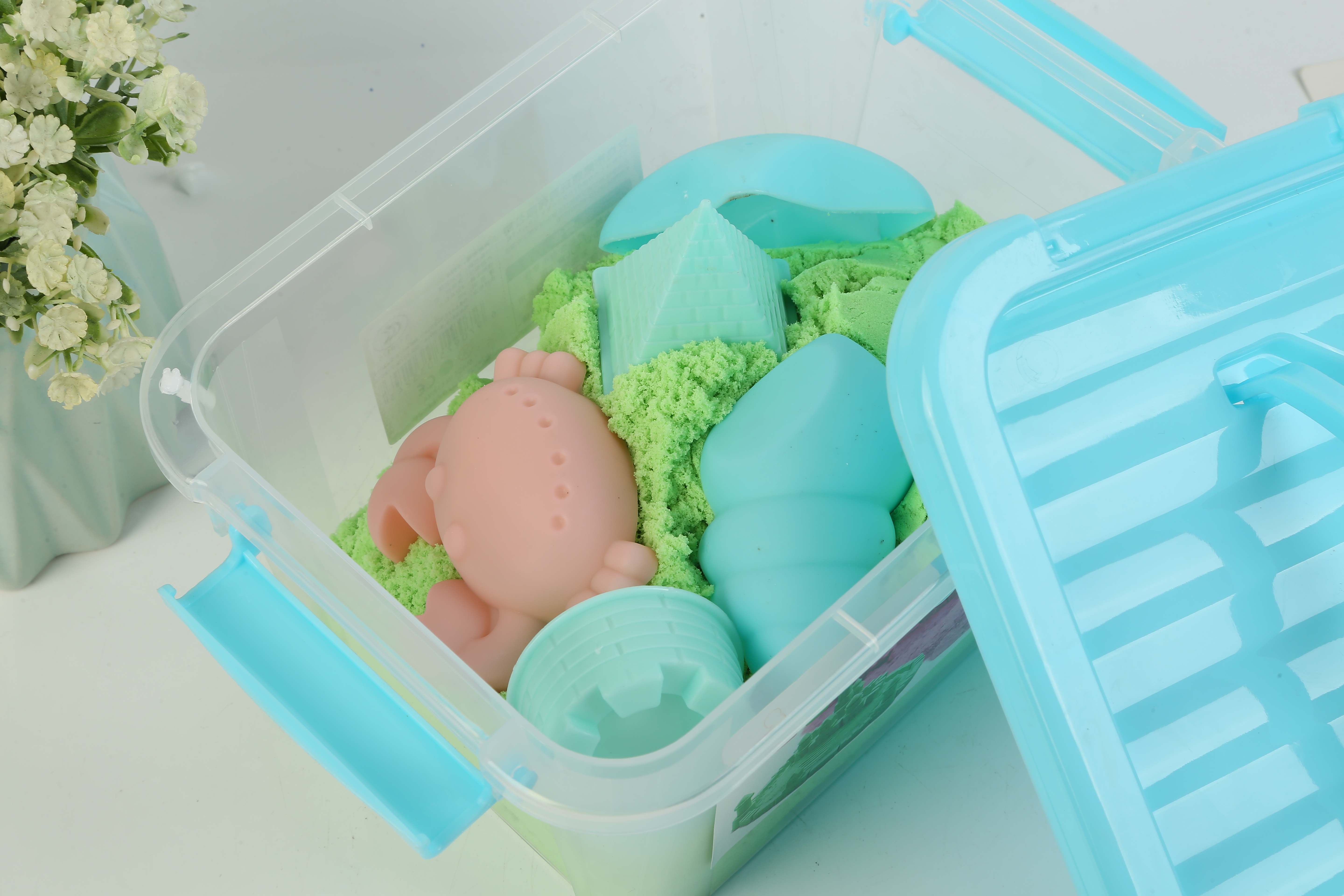 2524 small square box space sand sand Specification image