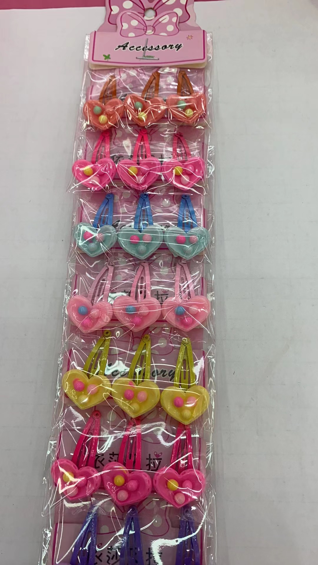 儿童发夹/儿童头饰饰品/儿童头饰白底实物图