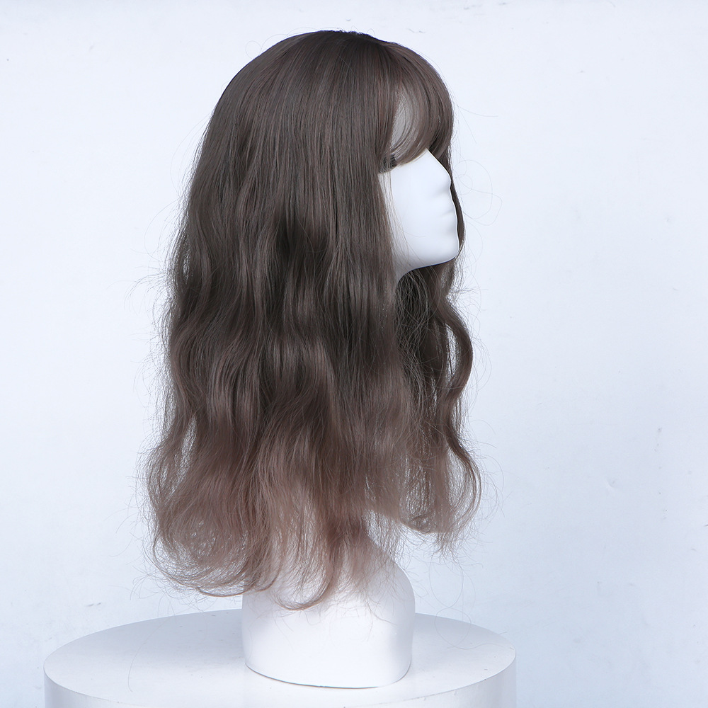 The new wig features short hair, fluffy woolen curls, natural medium hair and curly hair, and a lifelike, natural and fluffy face Specification image
