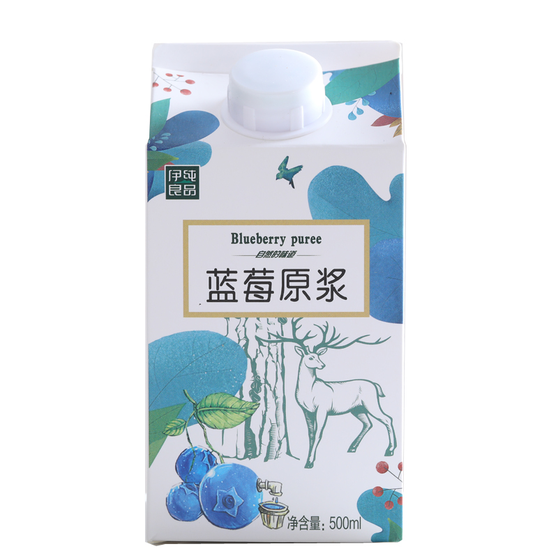 【森工严选】伊纯蓝莓原浆500ml*6图