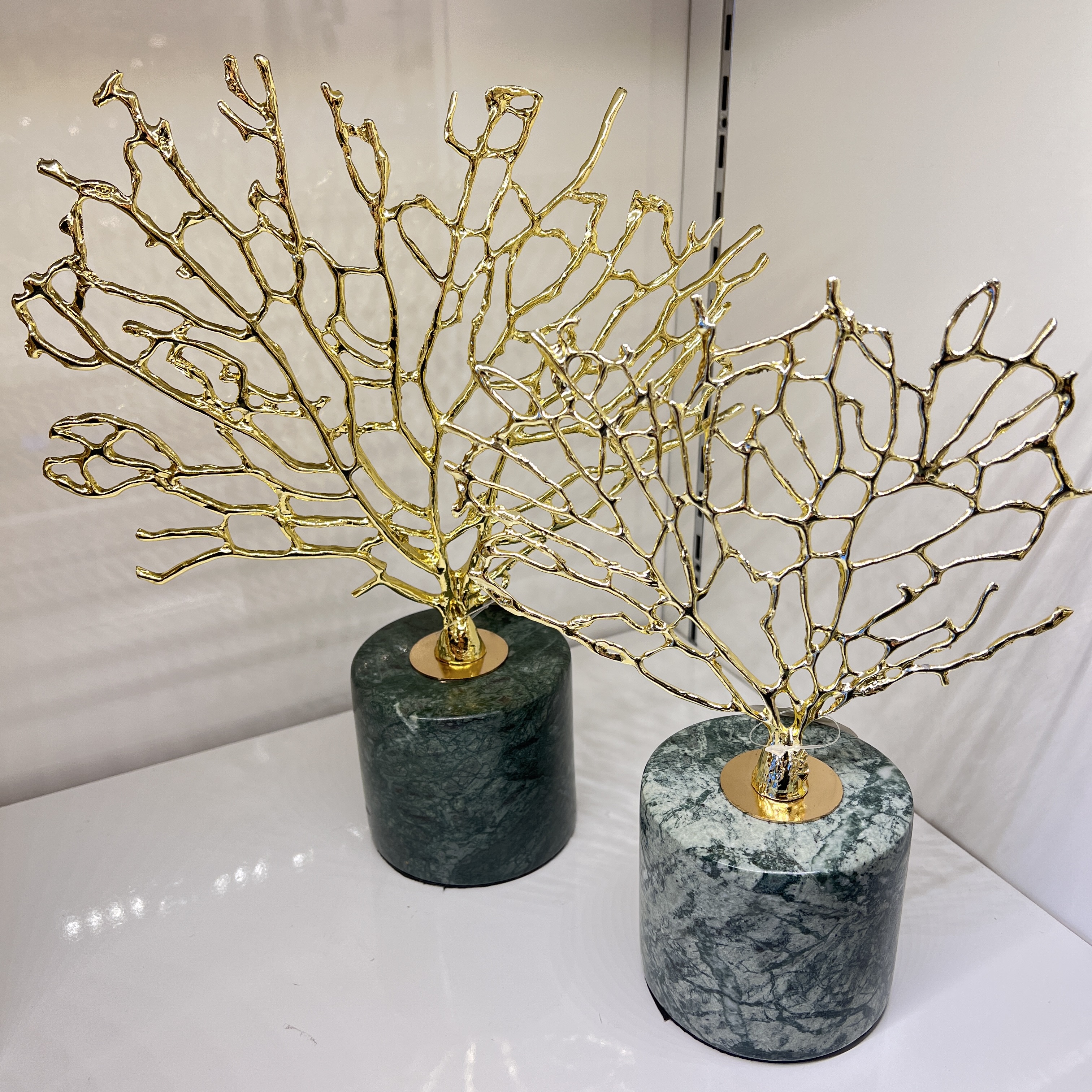 北艺花瓶金属铁工艺品其他装饰摆件大理石发财树01