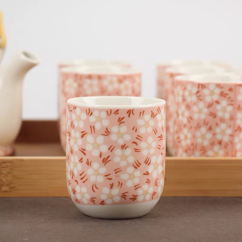 Kunkun Ceramics Ceramic Blue and White large-capacity Tea cups, Gongfu tea sets, simple Japanese tea brewing cups for home use, tasting cups, master cups 005 details Picture