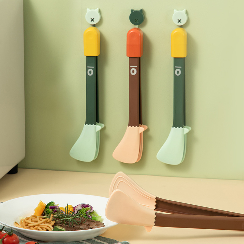 Food-grade silicone barbecue tongs for the kitchen Specification image