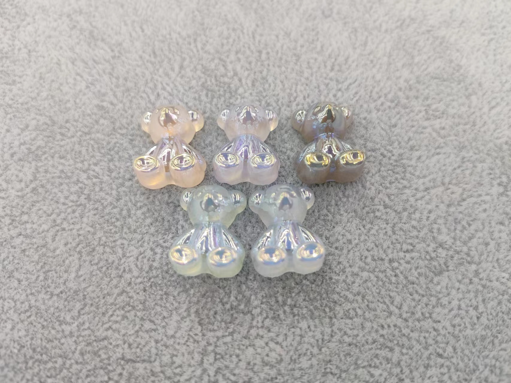 星空极光色小号卡通熊配件厂家直销