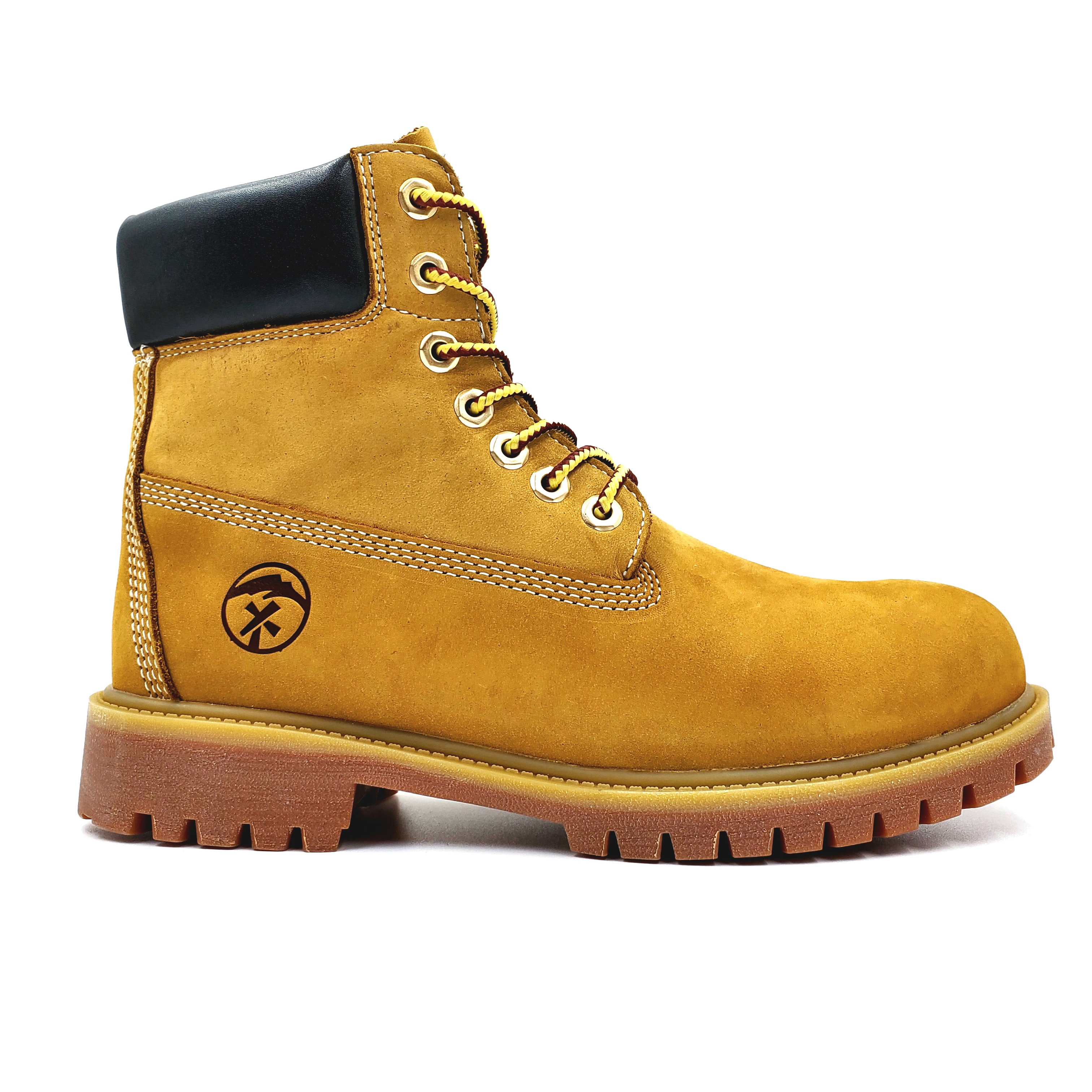 马丁靴秋季大黄靴踢不烂中帮复古英伦风工装时尚潮鞋流沙漠靴男鞋